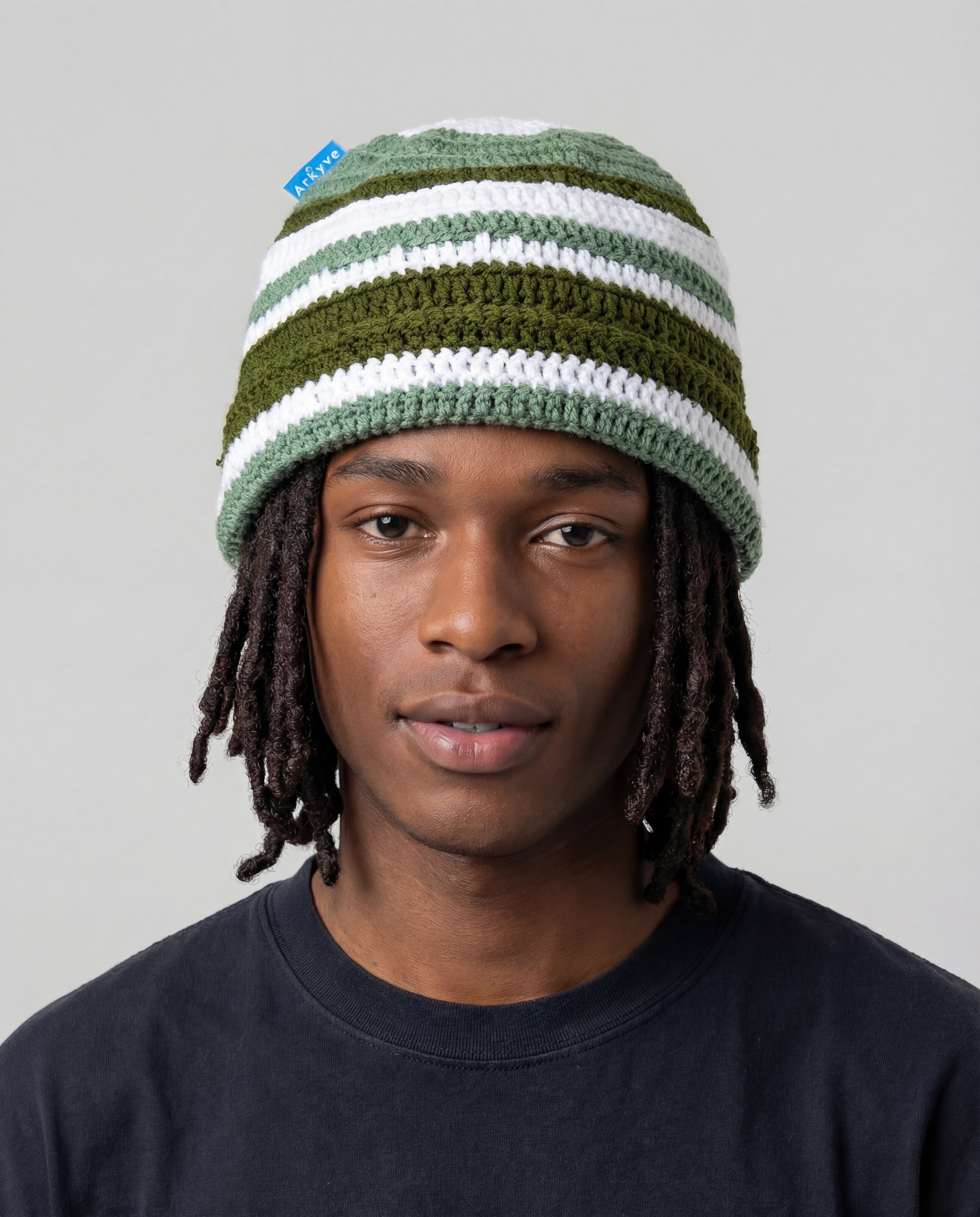 Greenery Crochet Beanie