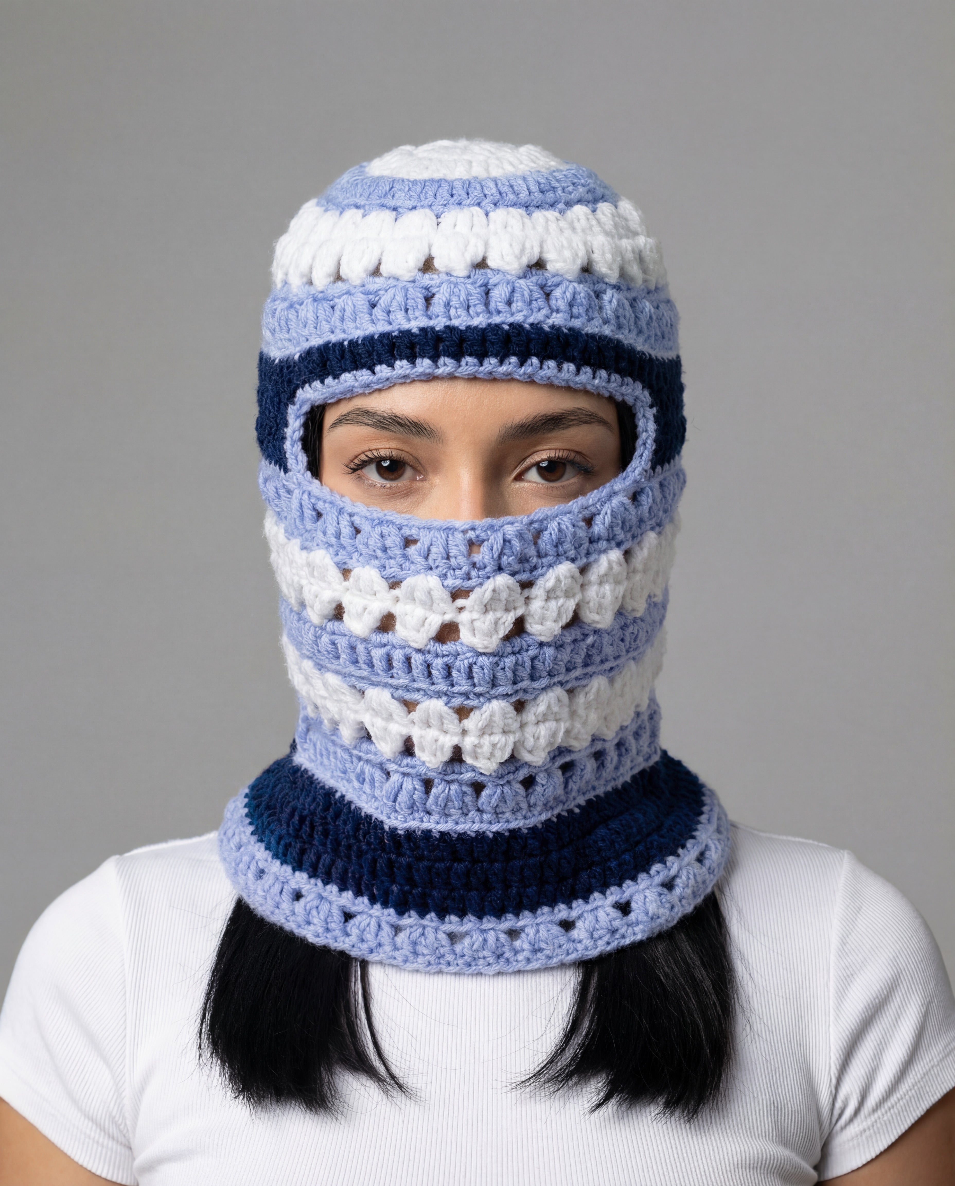 Ocean Crochet Balaclava