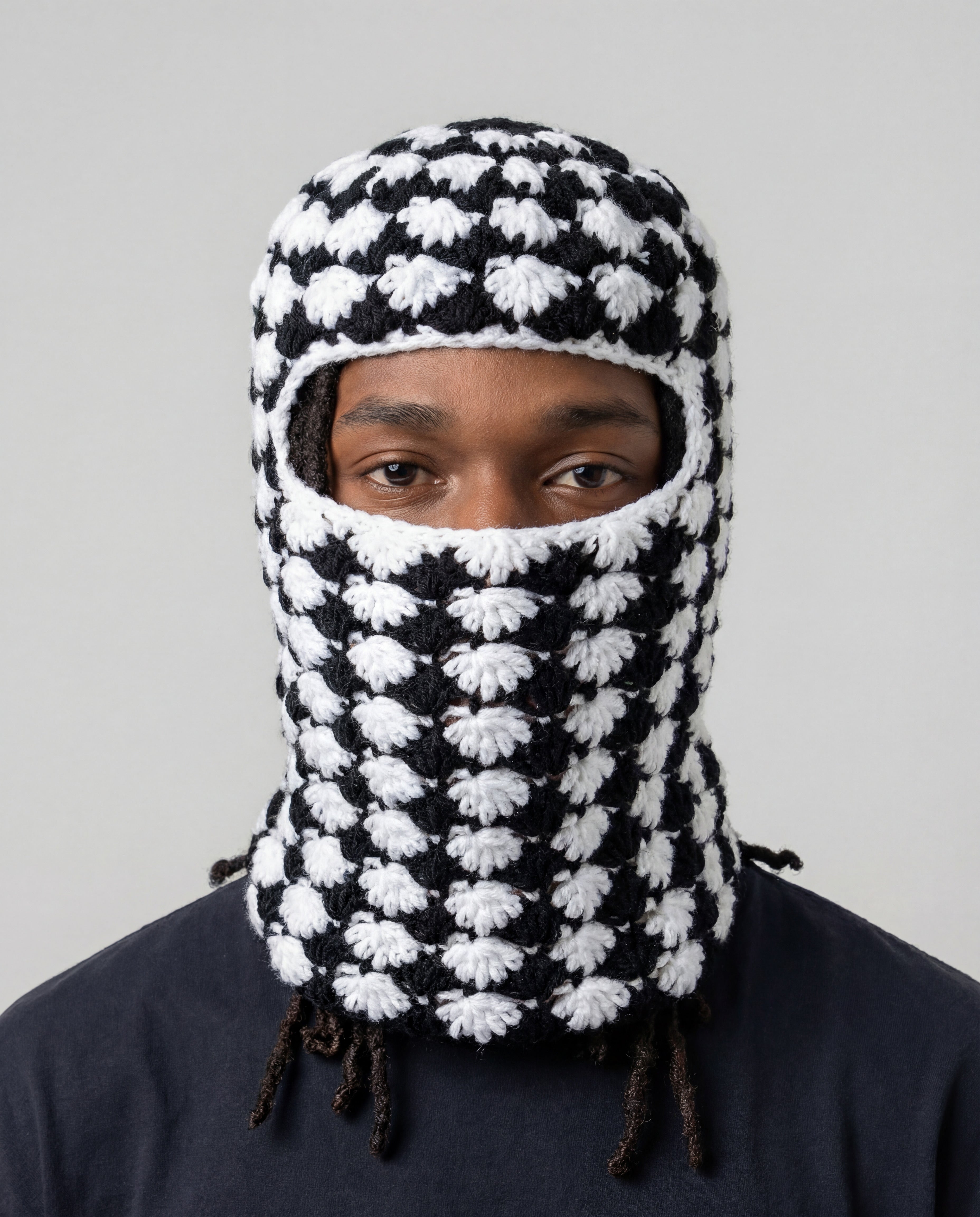 Oreo Crochet Balaclava