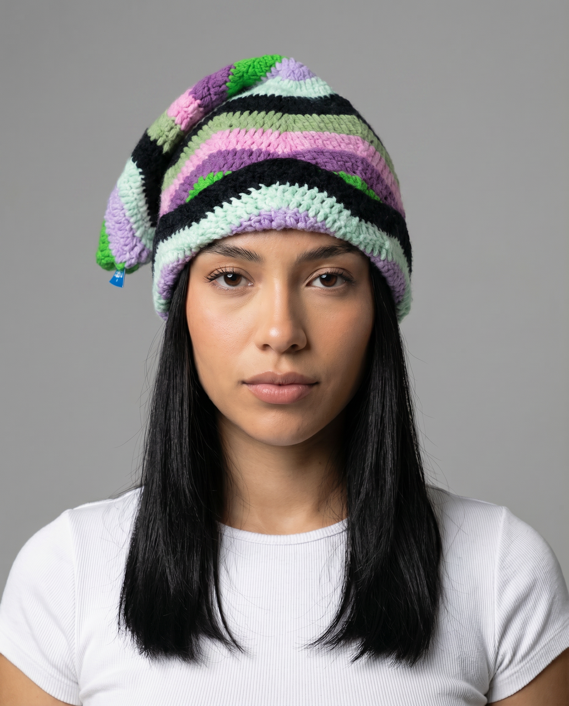 Arkyve X Steven Harrington "Self" Crochet Sock Hat