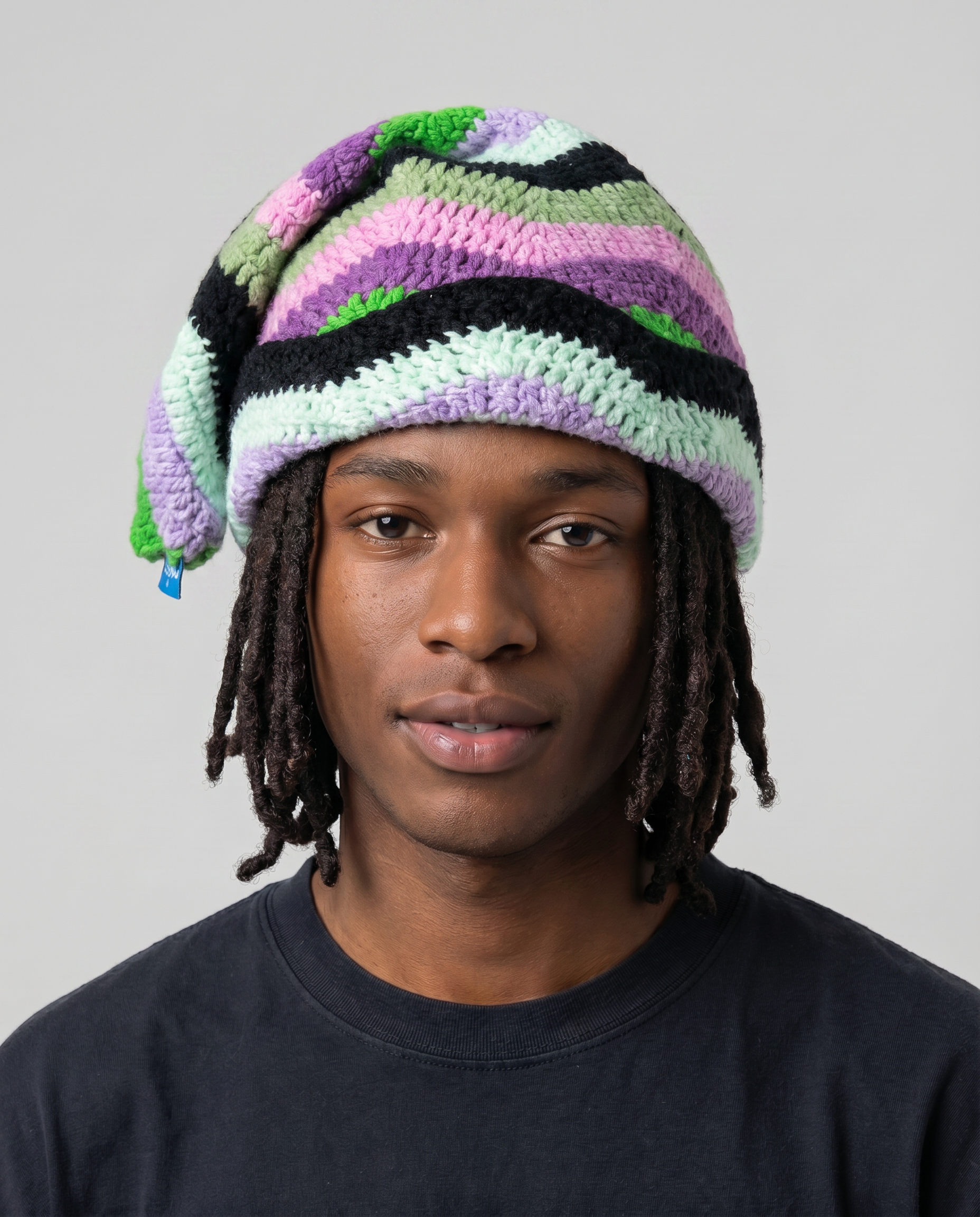 Arkyve X Steven Harrington "Self" Crochet Sock Hat
