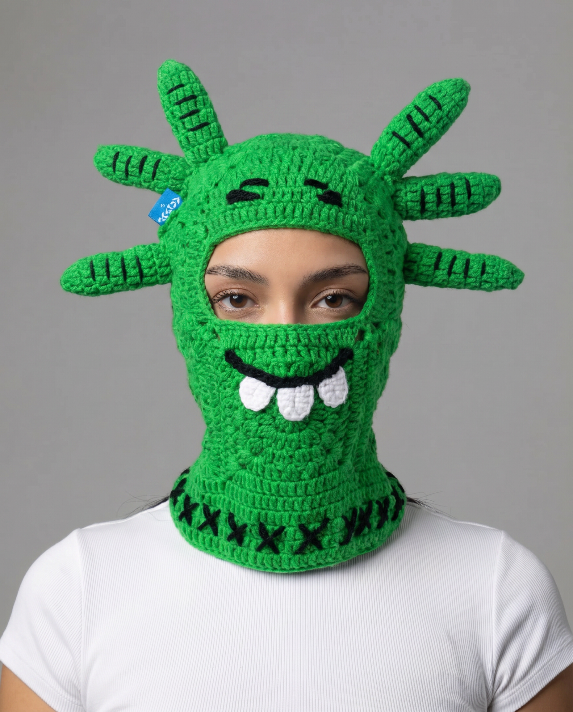 Steven Harrington X Arkyve "Palm Tree" Crochet Mask