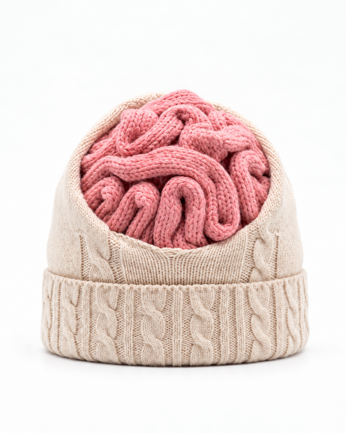"Brainie" Crochet Beanie