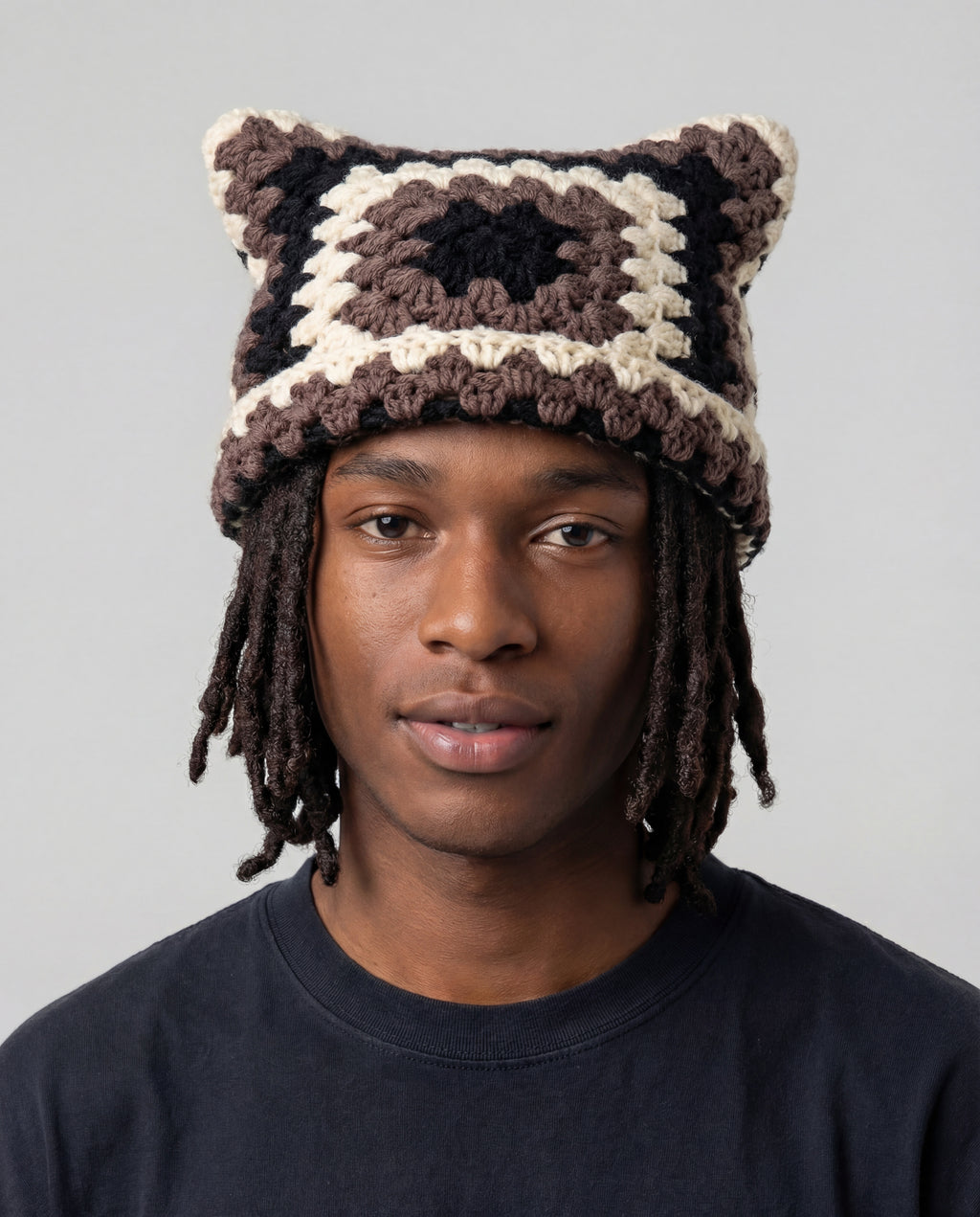 Chocolate Box Crochet Cat Hat