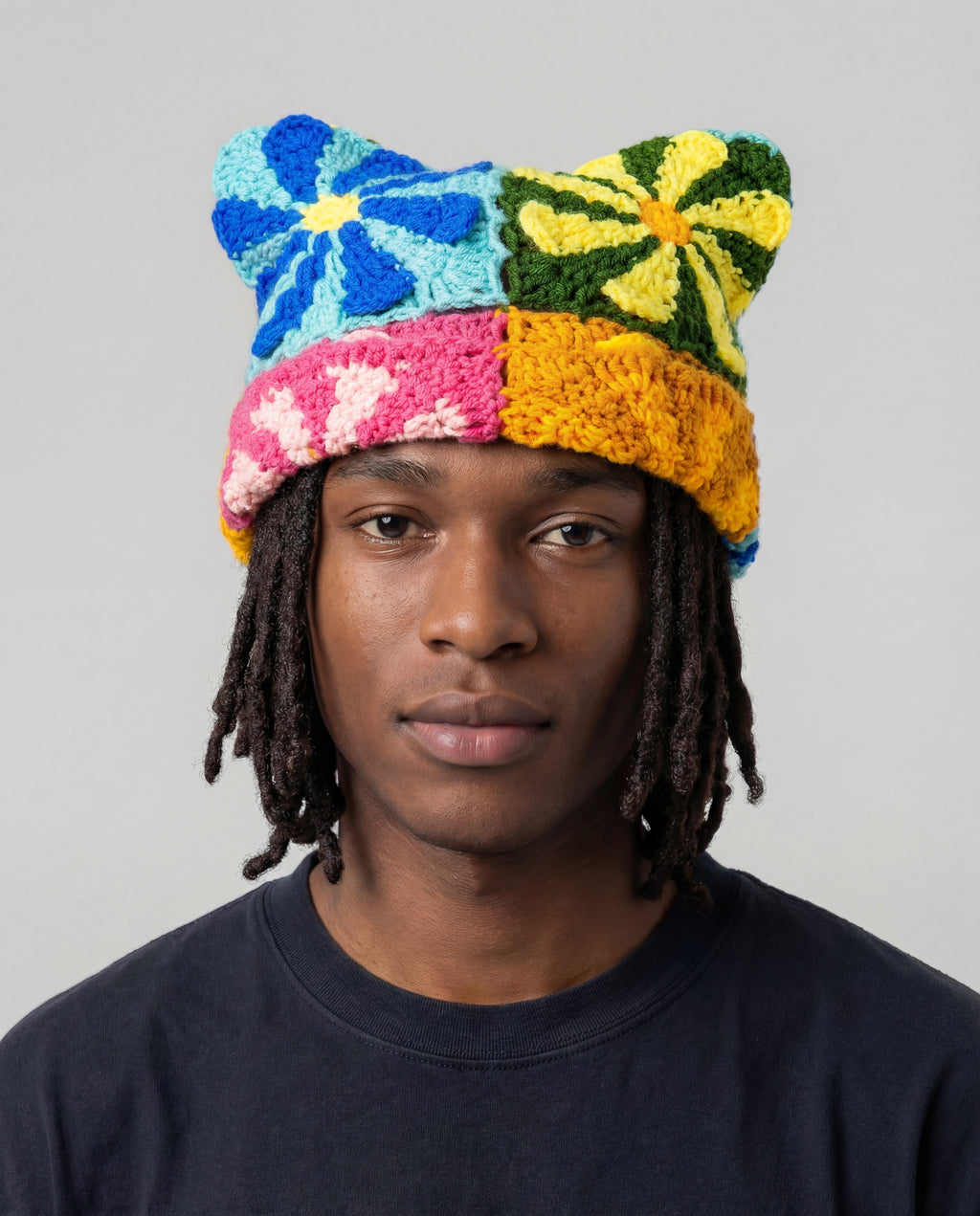 Summer Bonanza Crochet Cat Hat