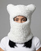Yeti Crochet Cat Mask