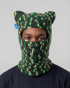 Jungle Camo Crochet Cat Mask