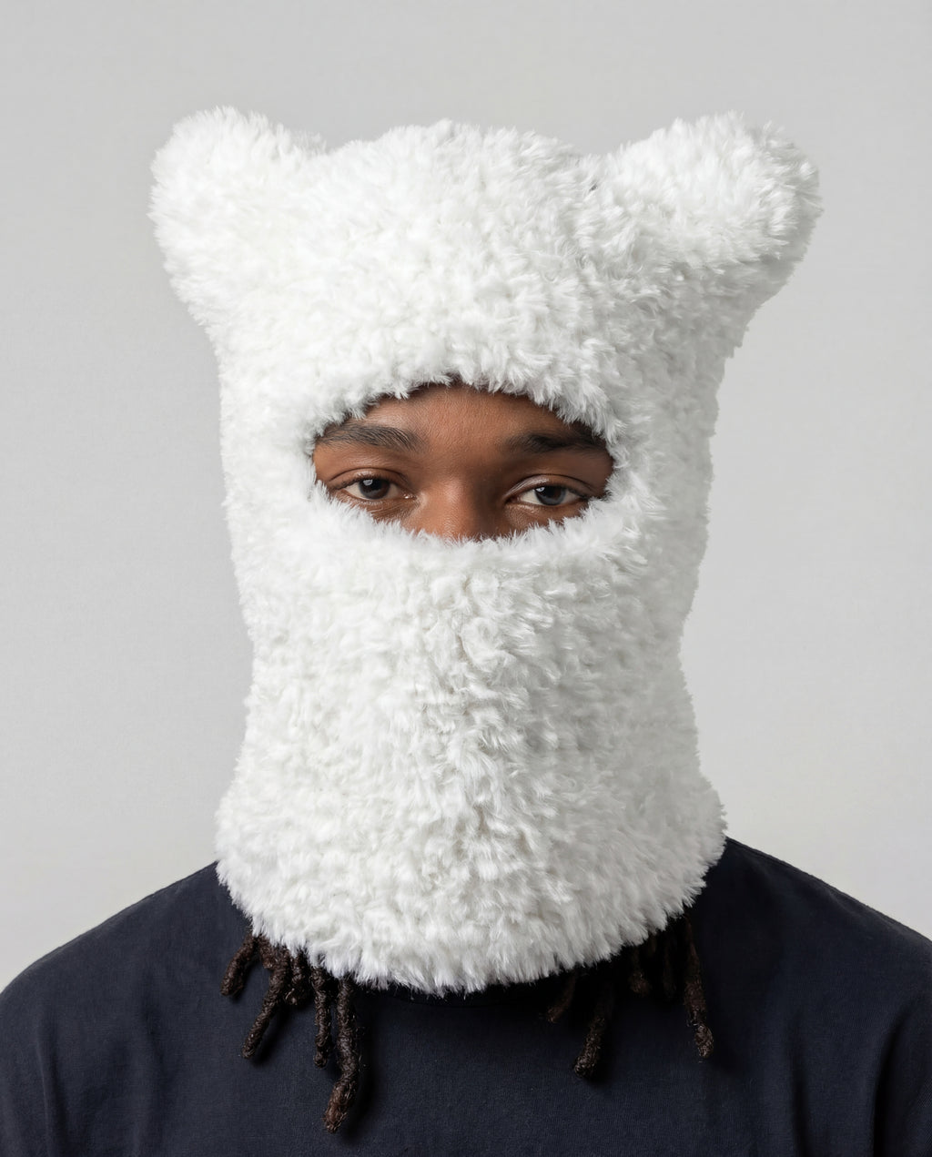 Yeti Crochet Cat Mask