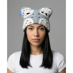 Frosted Tree Crochet Cat Hat