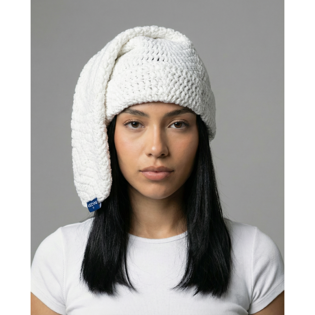 Snow Crochet Sock Hat