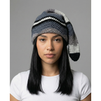 Graphite Crochet Sock Hat