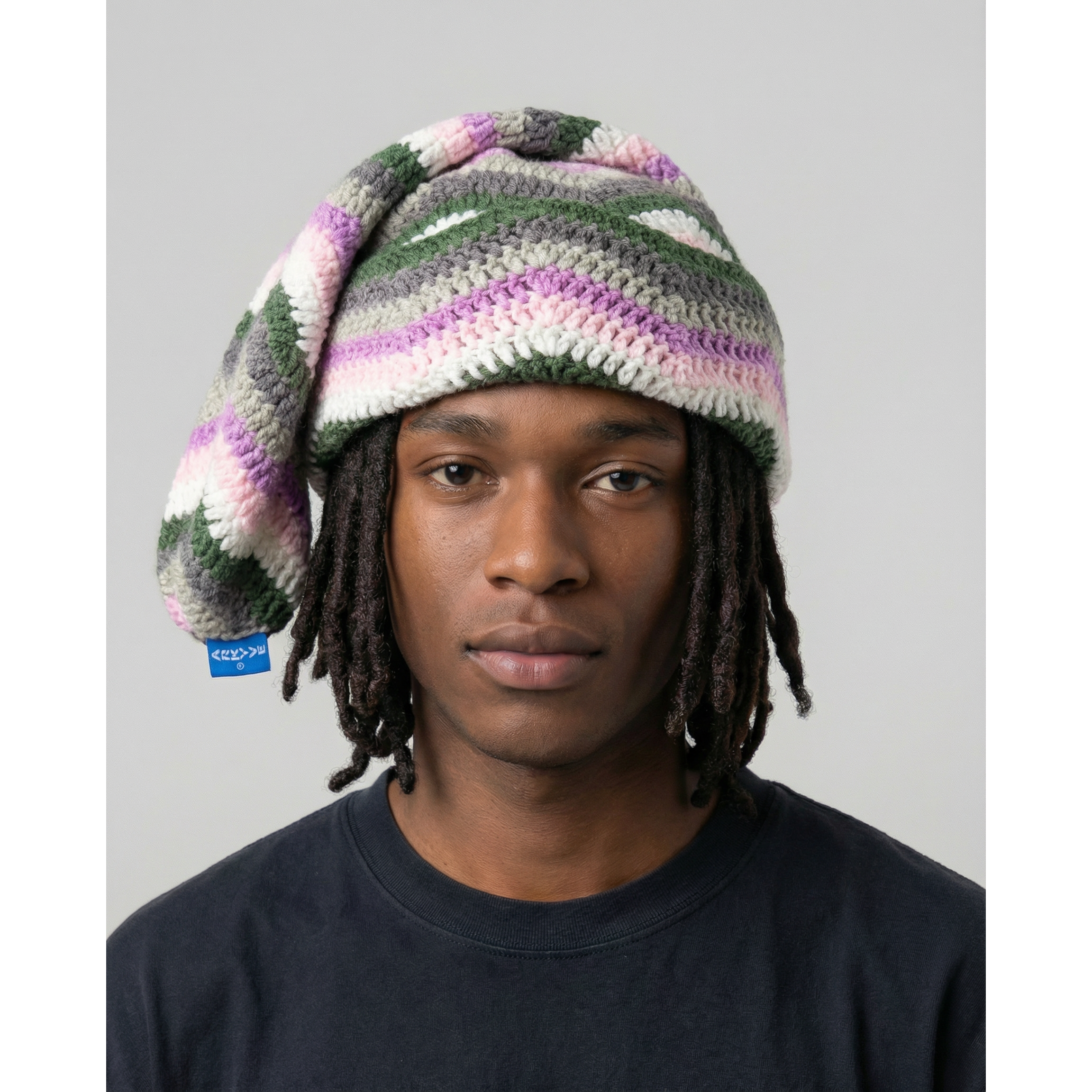 BubbleGum Crochet Sock Hat