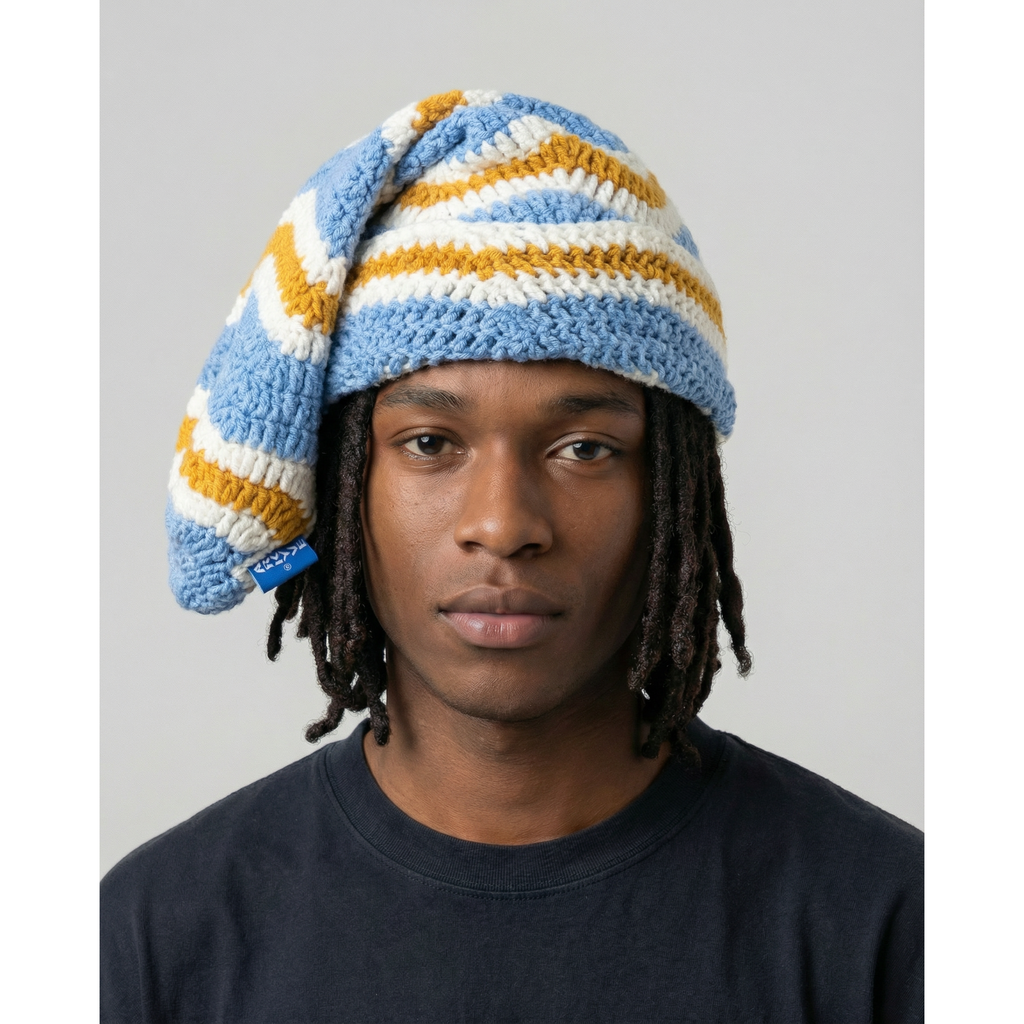 Skyflare Crochet Sock Hat