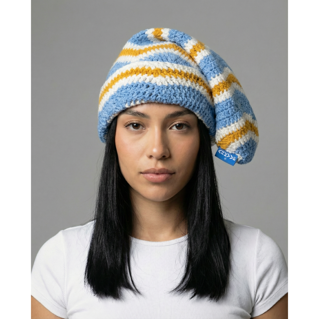 Skyflare Crochet Sock Hat