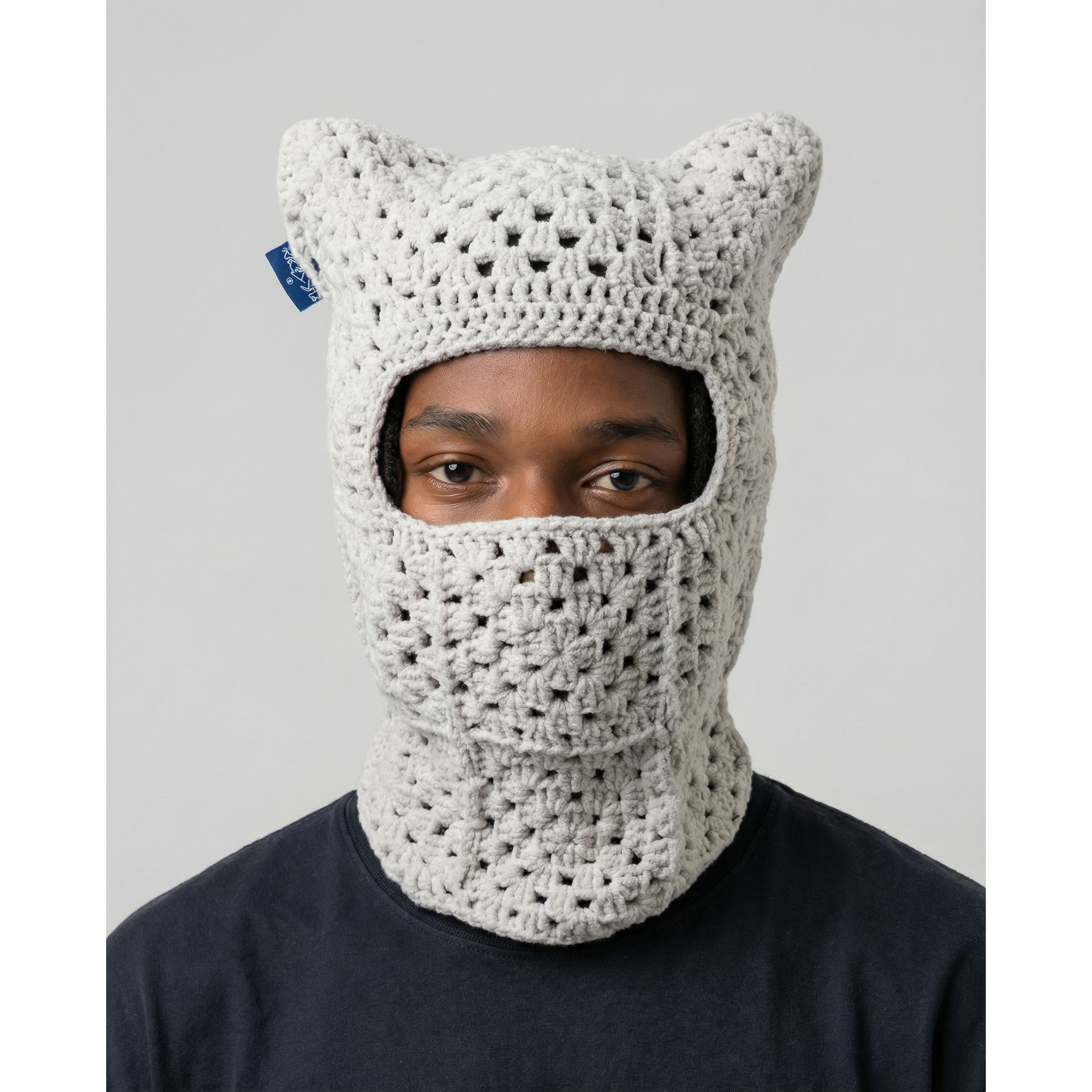 Snow Crochet Ski Mask