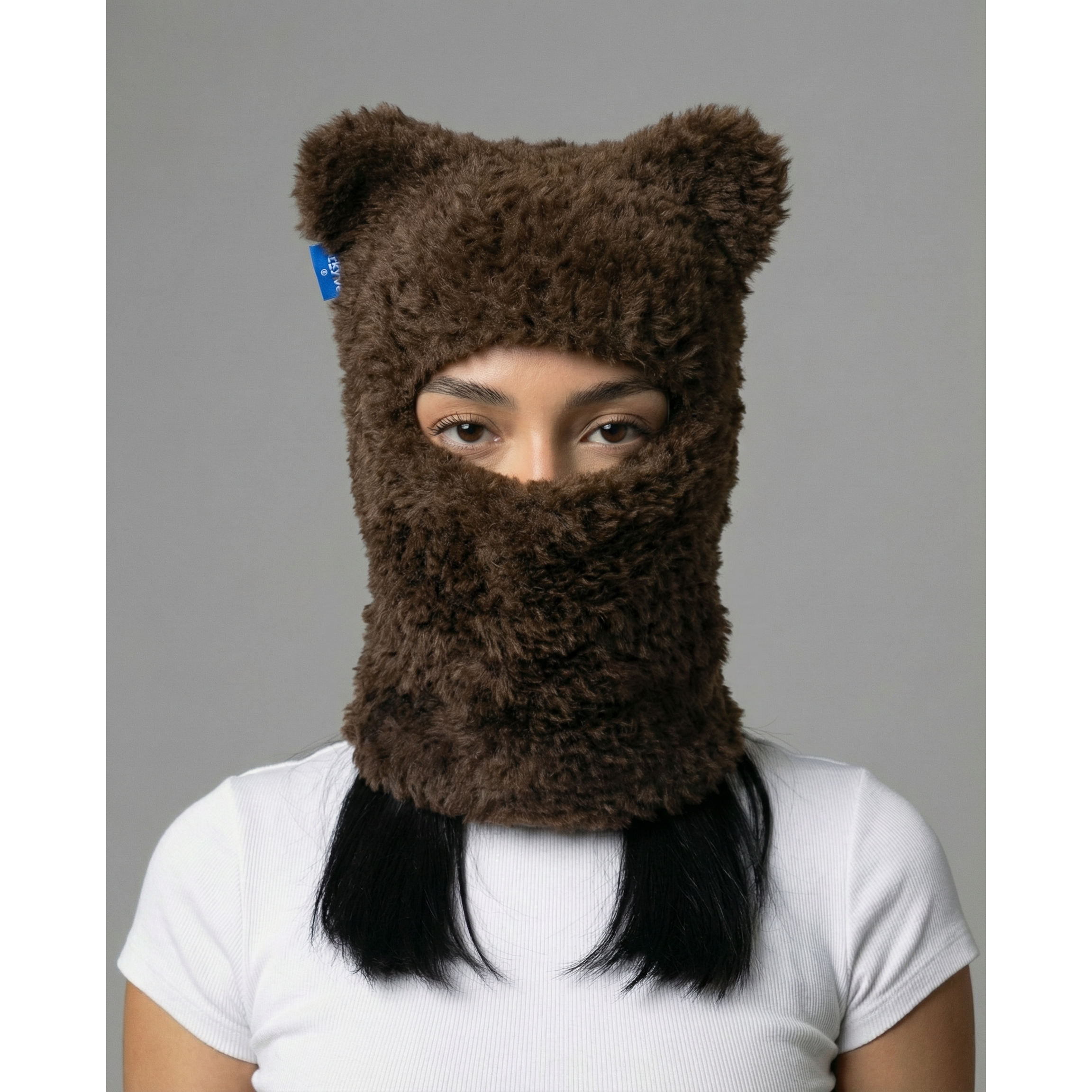 Cocoa Crochet Bear Mask