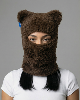 Cocoa Crochet Bear Mask