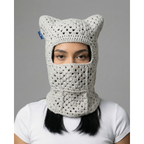 Snow Crochet Ski Mask