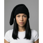 Shadow Moss Crochet Sock Hat