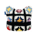 Patchwork Noir 1of1 Crochet Cat Hat