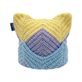 Pastel Drift 1of1 Crochet Cat Hat