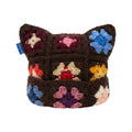 Cocoa Bloom 1of1 Crochet Cat Hat