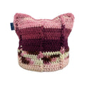 Plum Melt 1of1 Crochet Cat Hat