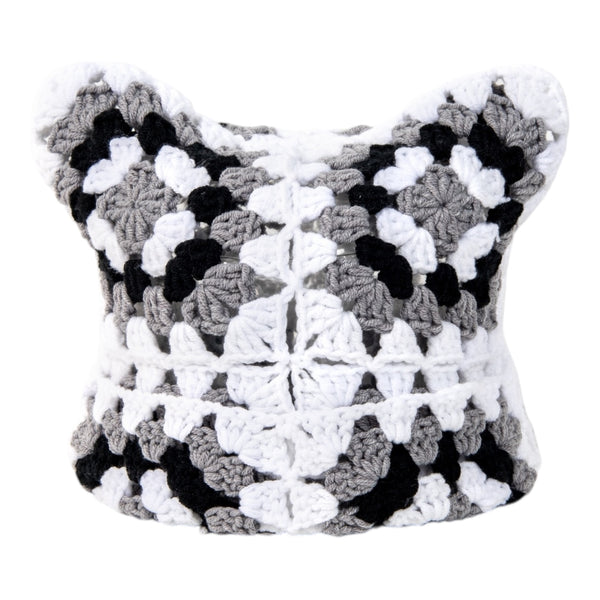 Avalanche Crochet Cat Hat