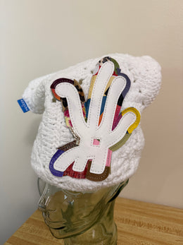 Snow Crochet Cat Hat (Arkyve X YKWYK)
