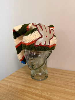 Jungle Ember Crochet Sock Hat