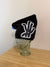 All Black Crochet Cat Hat (Arkyve X YKWYK)