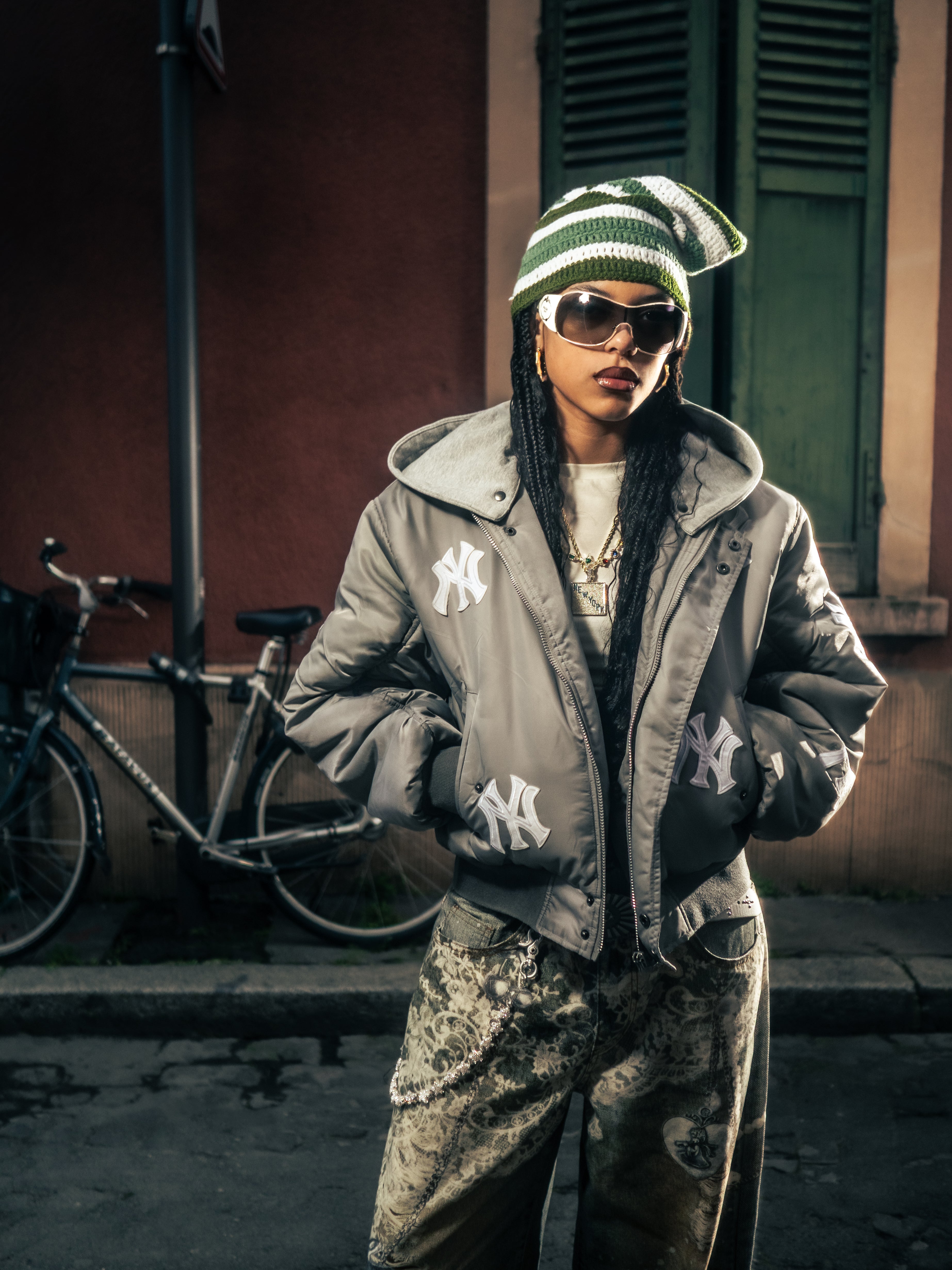 Greenery Crochet Beanie