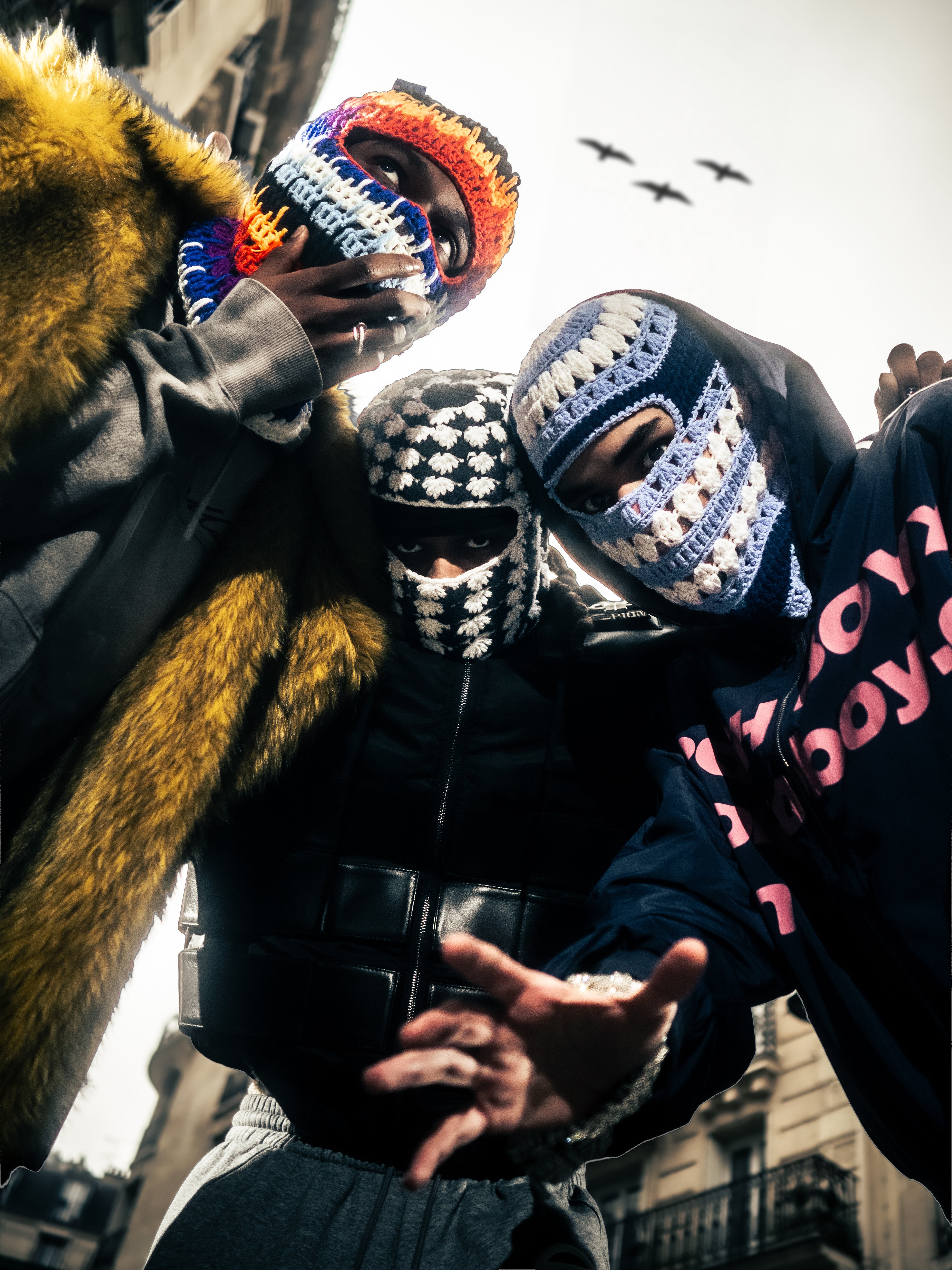 Ocean Crochet Balaclava