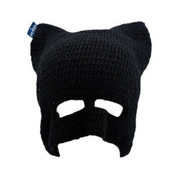 Panther Crochet Mask