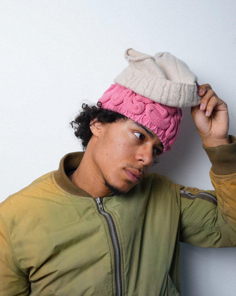 Brainie Exposed Brain Crochet Beanie | Arkyve