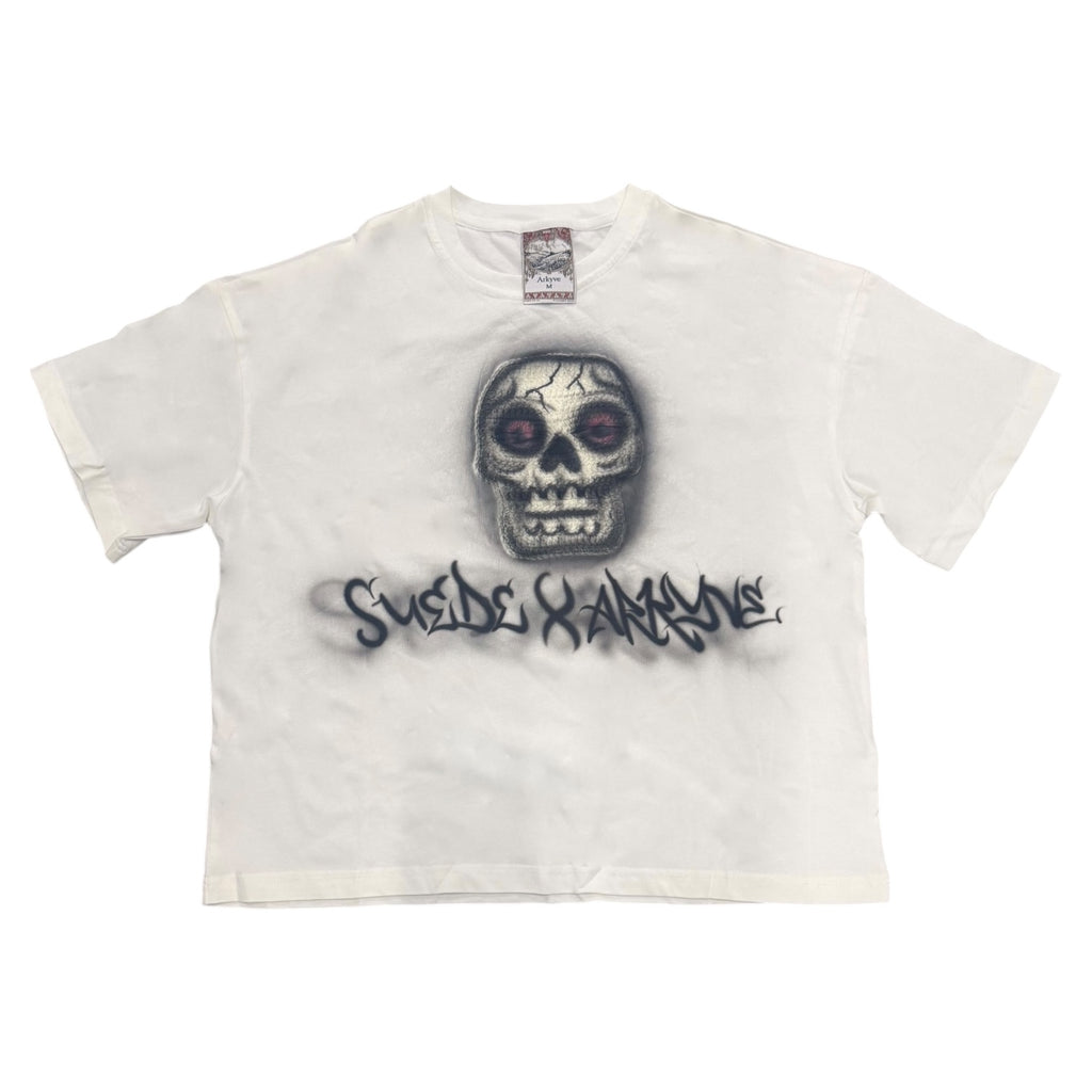 Arkyve X Suede "Skull Patch" Short Sleeve