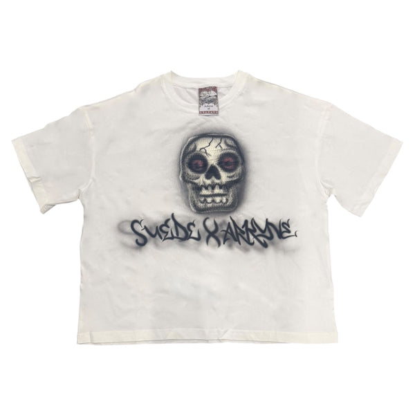 Arkyve X Suede "Skull Patch" Short Sleeve