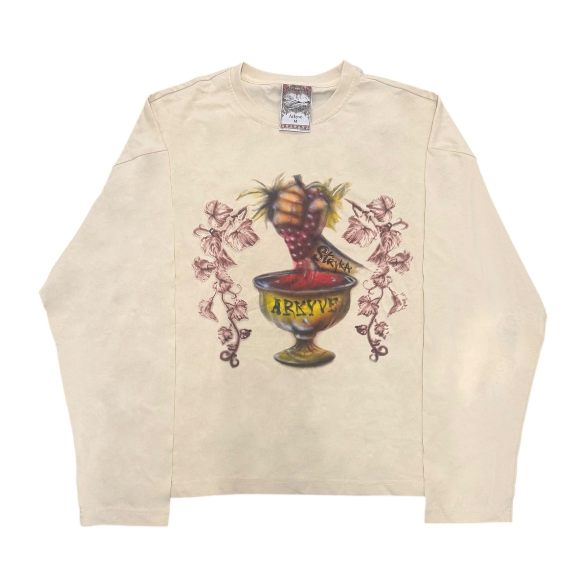 Arkyve X Stryka "Wine Label" Long Sleeve