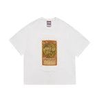 Crochet Wine Label White Tee