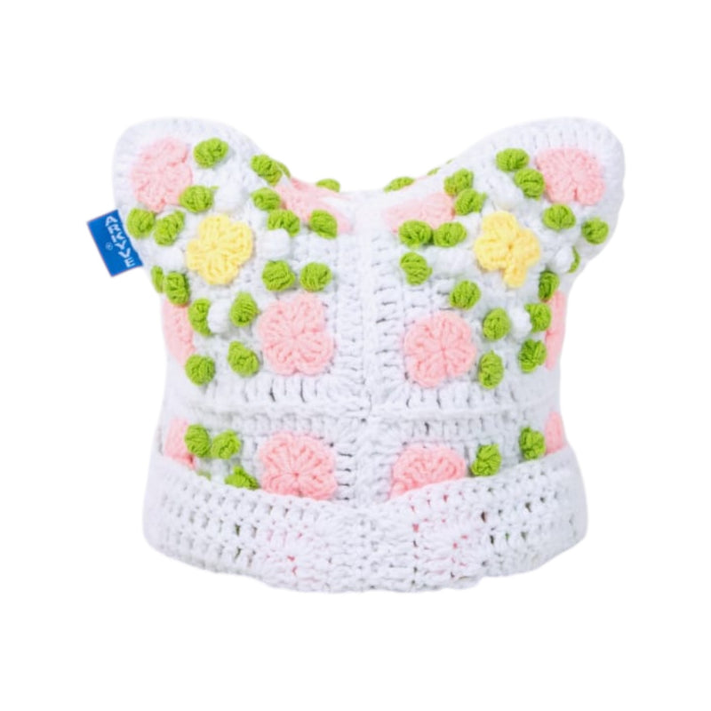 Arkyve X Steven Harrington "Space" Crochet Cat Hat