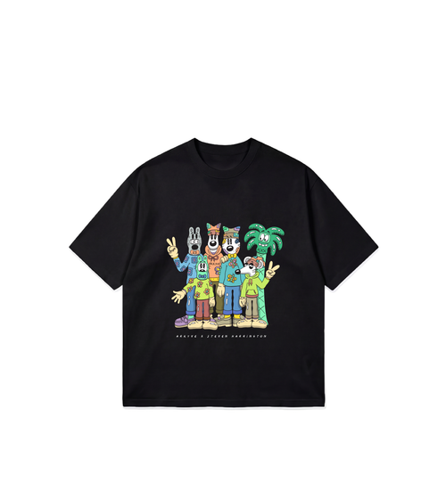 Arkyve X Steven Harrington Family Tee - Black