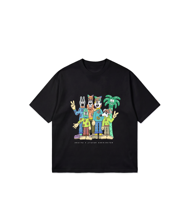 Arkyve X Steven Harrington Family Tee - Black