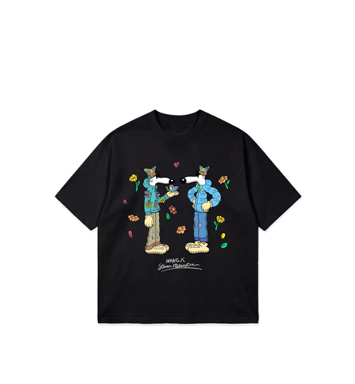 Arkyve X Steven Harrington Pair Tee - Black