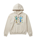 Arkyve X Steven Harrington Pair Hoodie - Oatmeal