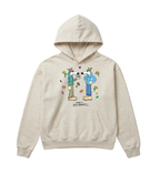 Arkyve X Steven Harrington Pair Hoodie - Oatmeal