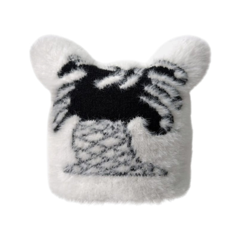 Arkyve X Steven Harrington "Palm Tree" Mohair Cat Hat