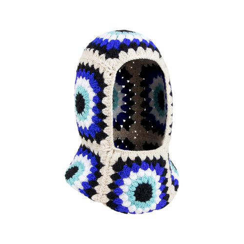 Evil Eye Crochet Hood