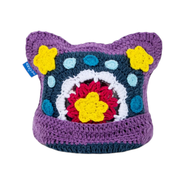 Arkyve X Steven Harrington "Getting Away" Crochet Cat Hat