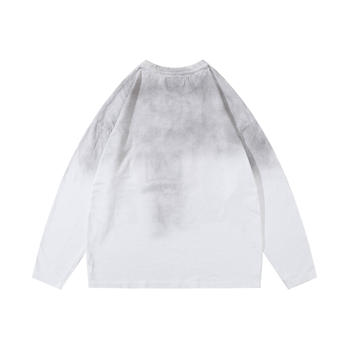 Arkyve X Basquiat Per Capita Long Sleeve in white, back view