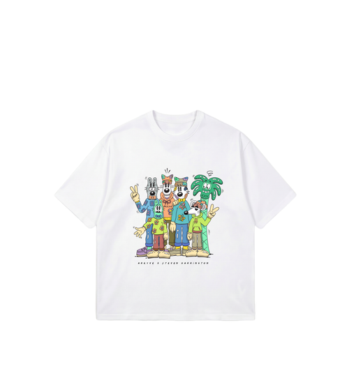 Arkyve X Steven Harrington Family Tee - White